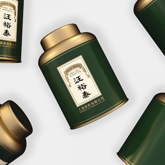 汪裕泰茶葉罐包裝設(shè)計(jì)